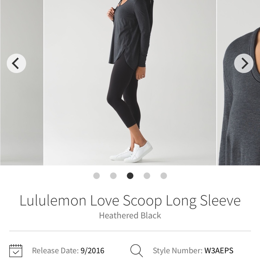 Lululemon Love Scoop Neck Long Sleeve